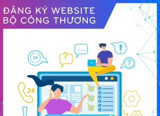 đăng kí website bộ công thương