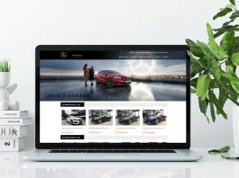 thiết kế web oto