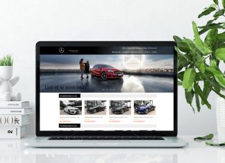 thiết kế web oto