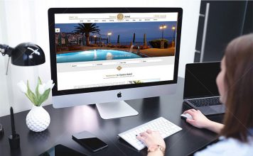 thiết kế web resort