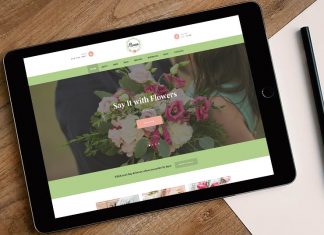 thiết kế website shop hoa