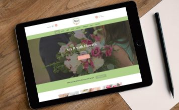 thiết kế website shop hoa
