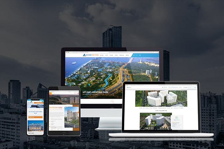 Thiết kế website bất động sản 