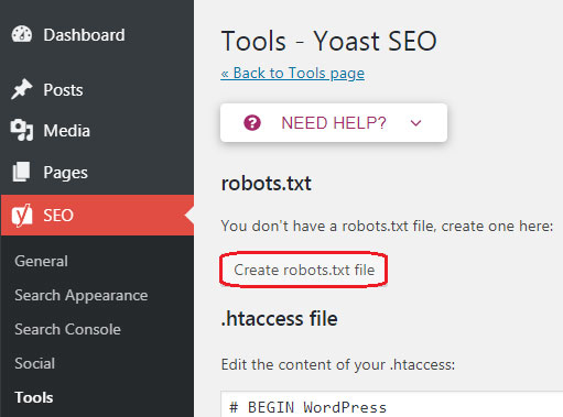 File robots.txt Nhung cach tao robots.txt WordPress cuc don gian 1 1-webvocuc