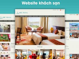 Thiết Kế Website Khách Sạn Nhà Hàng