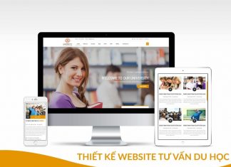 Thiết Kế Website Tư Vấn Du Học