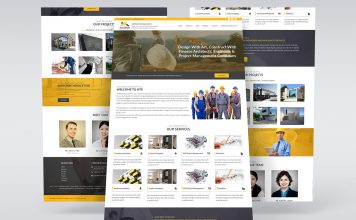 Thiết Kế Website Công ty Xây Dựng