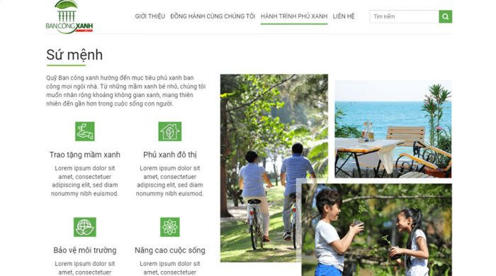 thiết kế website